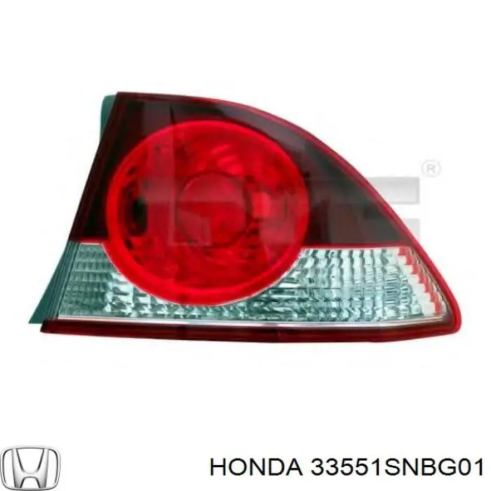 33551SNBG01 Honda piloto posterior exterior izquierdo