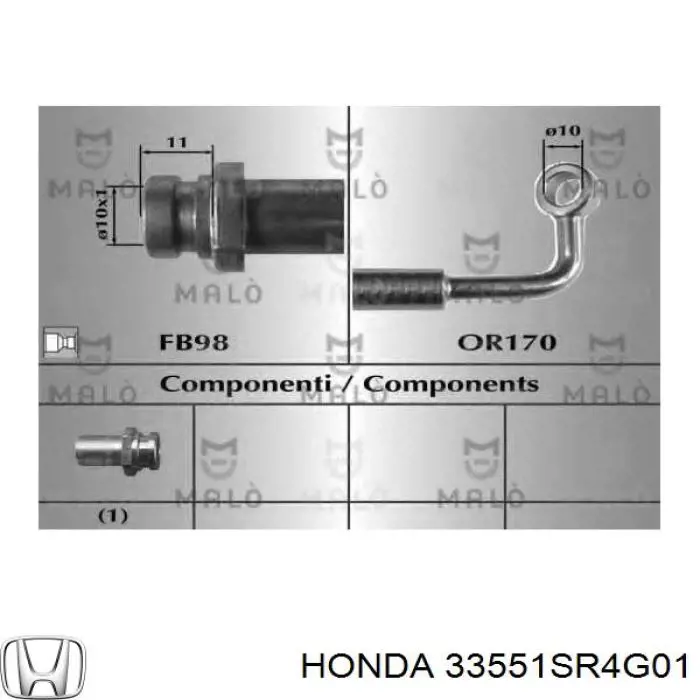 33551SR4G01 Honda