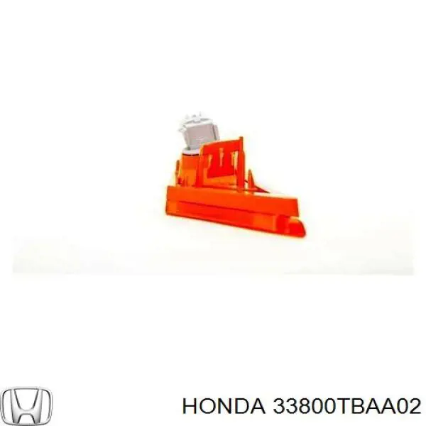 Luz intermitente guardabarros izquierdo para Honda Civic (FC, FK)