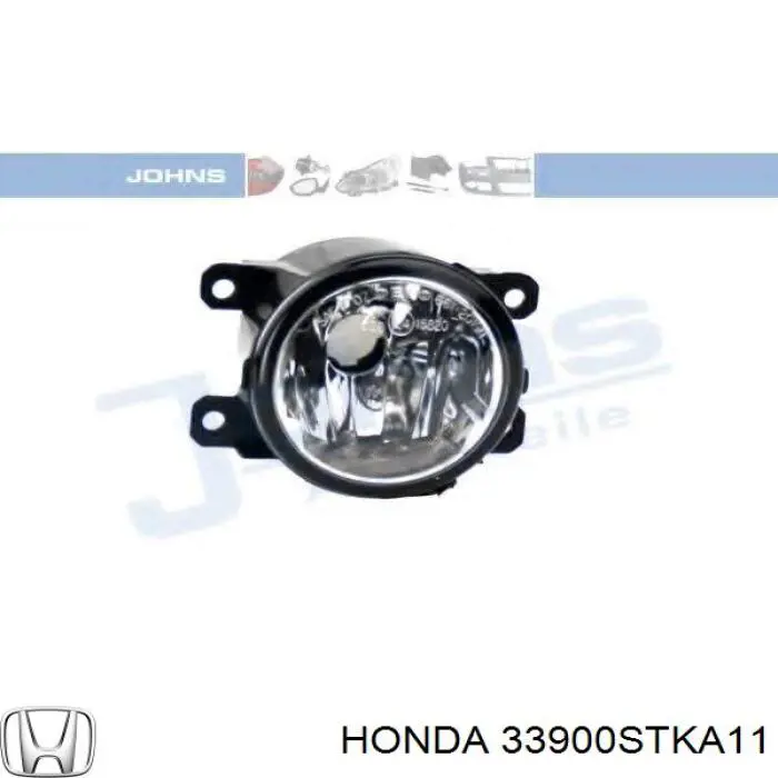 33900STKA11 Honda faro antiniebla derecho