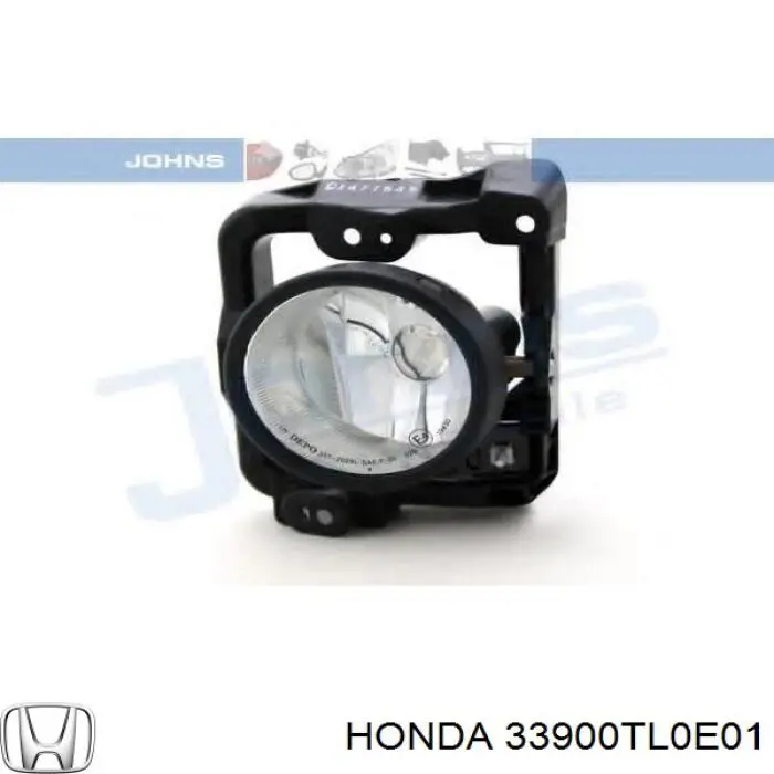 Faro antiniebla derecho Honda 33900TL0E01 precio, desde 65,22 EUR