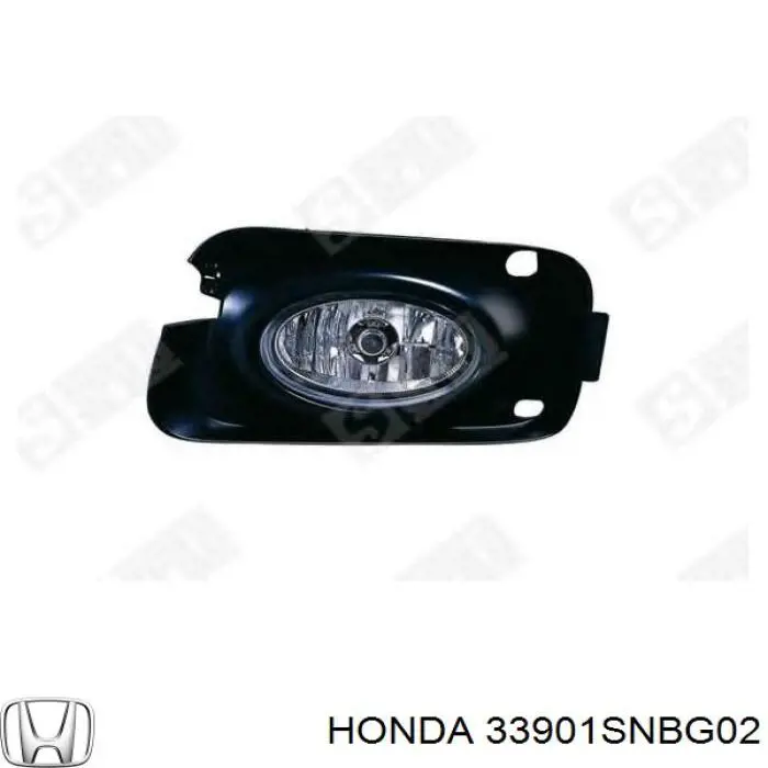 33901SNBG02 Honda faro antiniebla derecho
