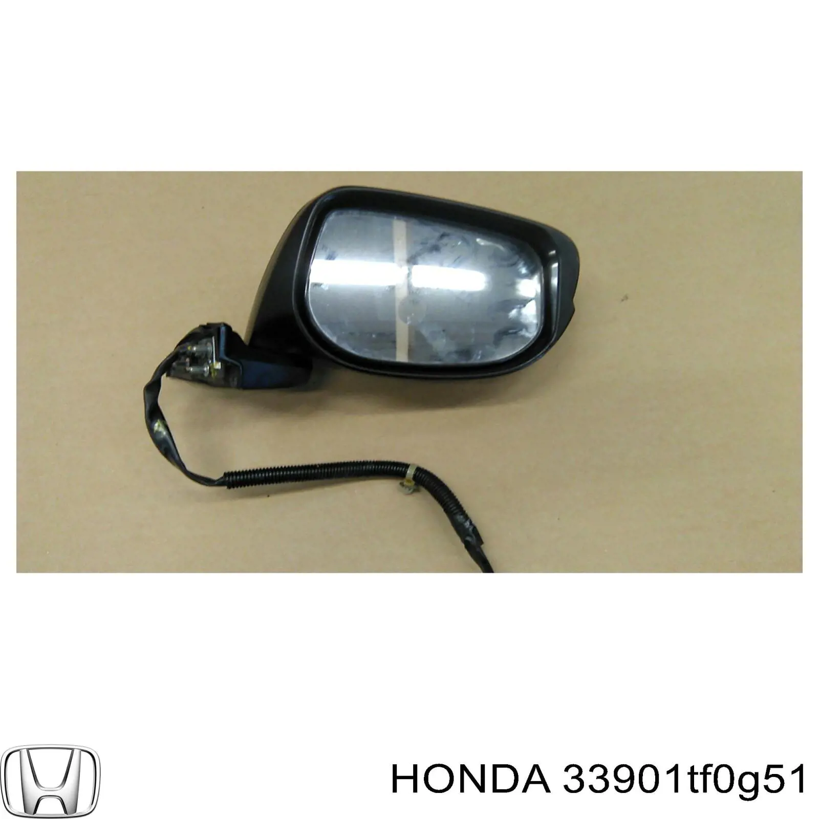 33901TF0G51 Honda faro antiniebla derecho