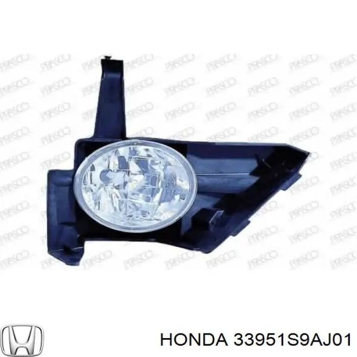 Luces antiniebla  izquierdo Honda 33951S9AJ01 precio, desde 55,68 EUR