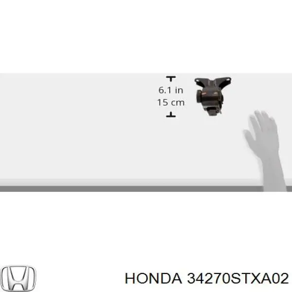 34270STXA02 Honda luz de freno adicional