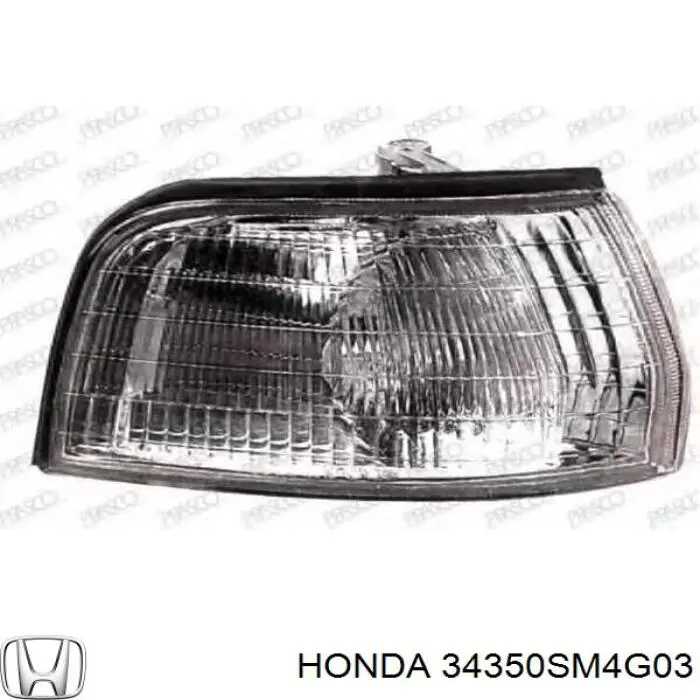 Luz de gálibo delantera izquierda para Honda Accord (CB3, CB7)