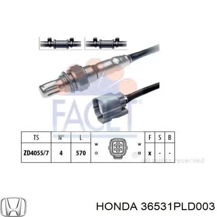  Honda 36531PLD003