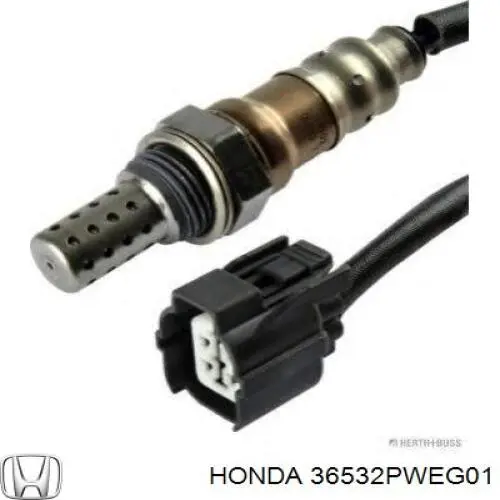 36532PWEG01 Honda sonda lambda sensor de oxigeno post catalizador