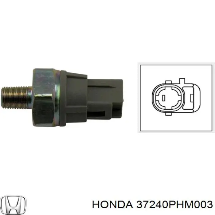 37240PHM003 Honda sensor de presión de aceite