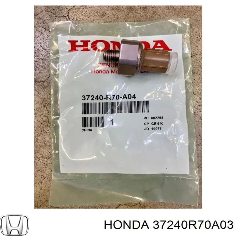 37240R70A03 Honda sensor de presión de aceite