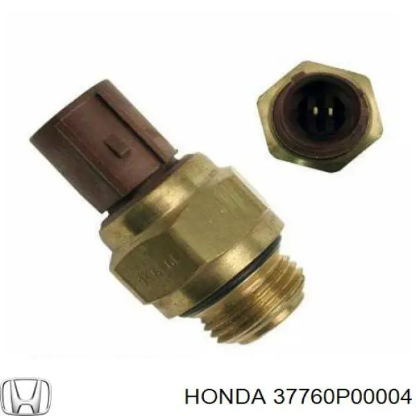 37760P00004 Honda sensor, temperatura del refrigerante (encendido el ventilador del radiador)