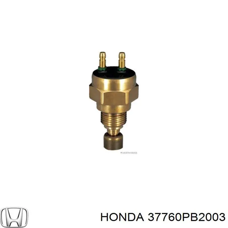 37760PB2003 Honda sensor, temperatura del refrigerante (encendido el ventilador del radiador)
