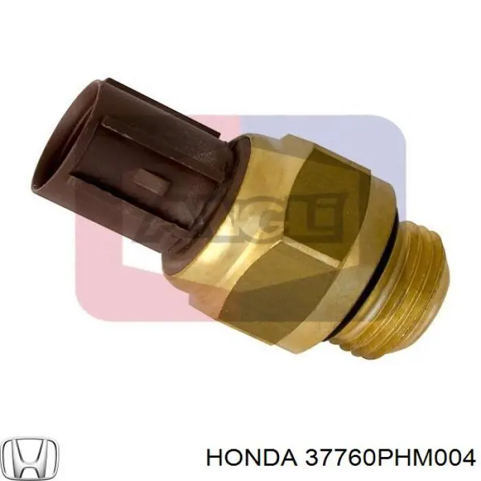 37760PHM004 Honda sensor, temperatura del refrigerante (encendido el ventilador del radiador)