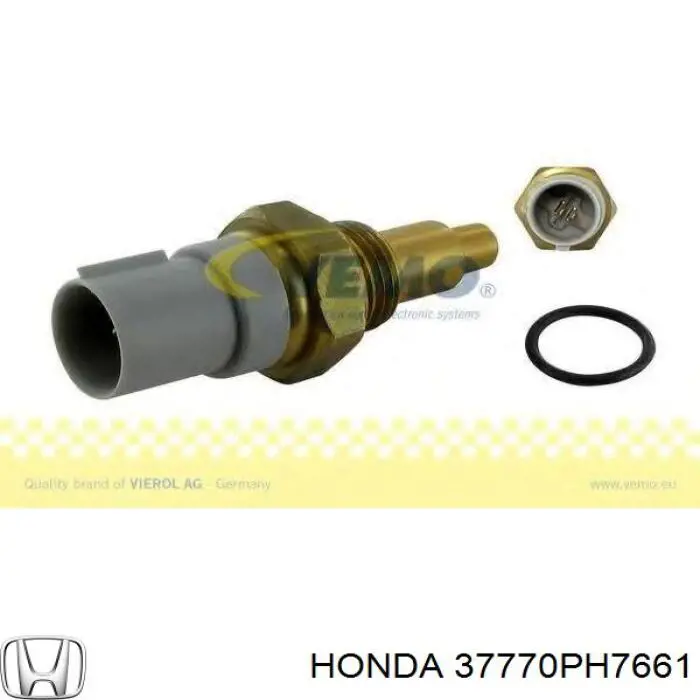 37770PH7661 Honda sensor, temperatura del refrigerante (encendido el ventilador del radiador)