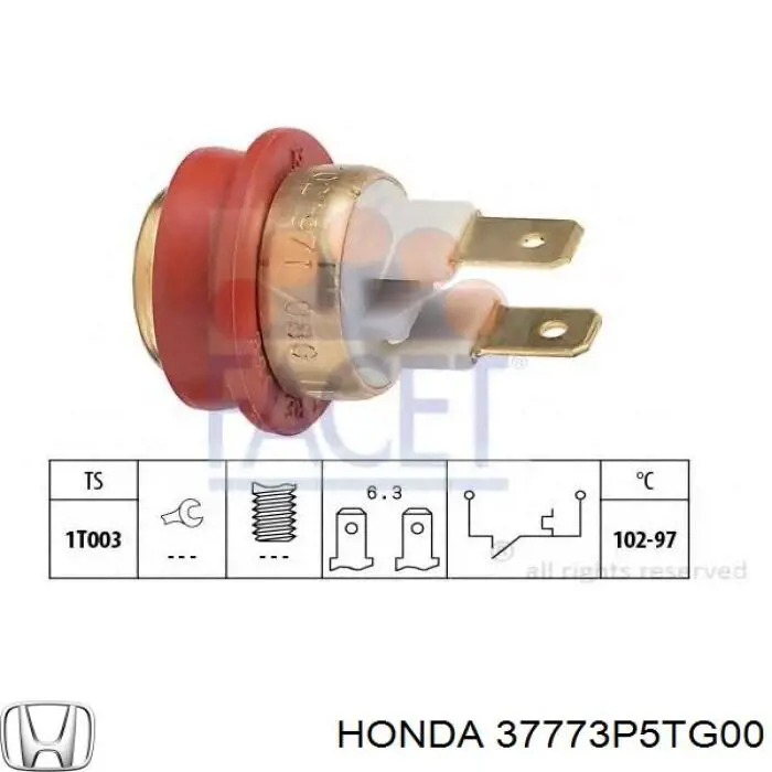 9135545 Volvo sensor, temperatura del refrigerante (encendido el ventilador del radiador)