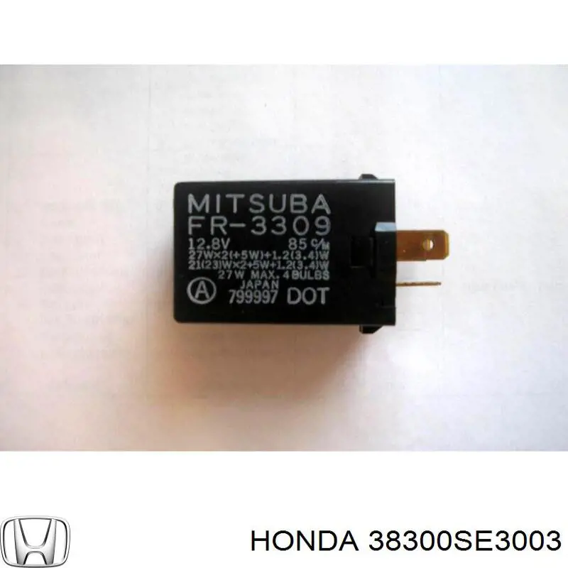 Comprar 38300SE3003 Honda Relé de intermitentes