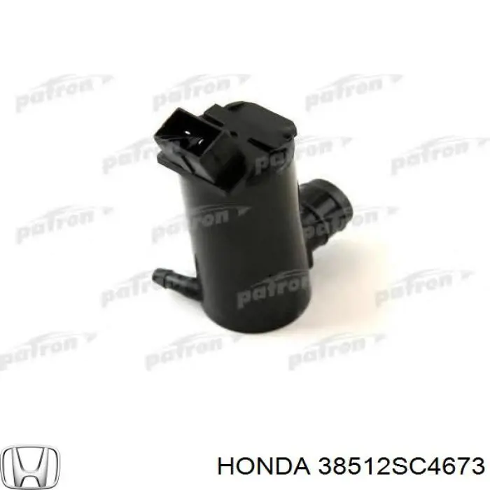 Motor limpiaparabrisas luna trasera para Honda Accord (CD7)