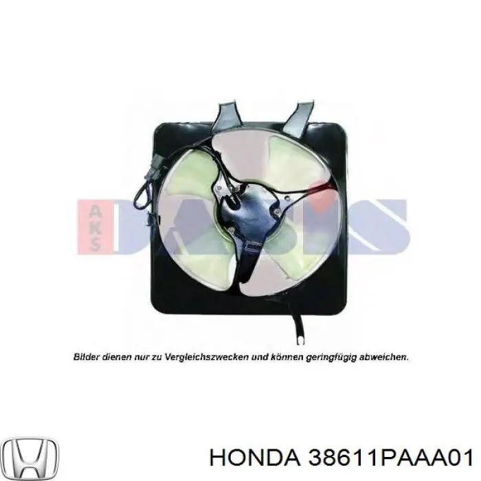 38611PAAA01 Honda