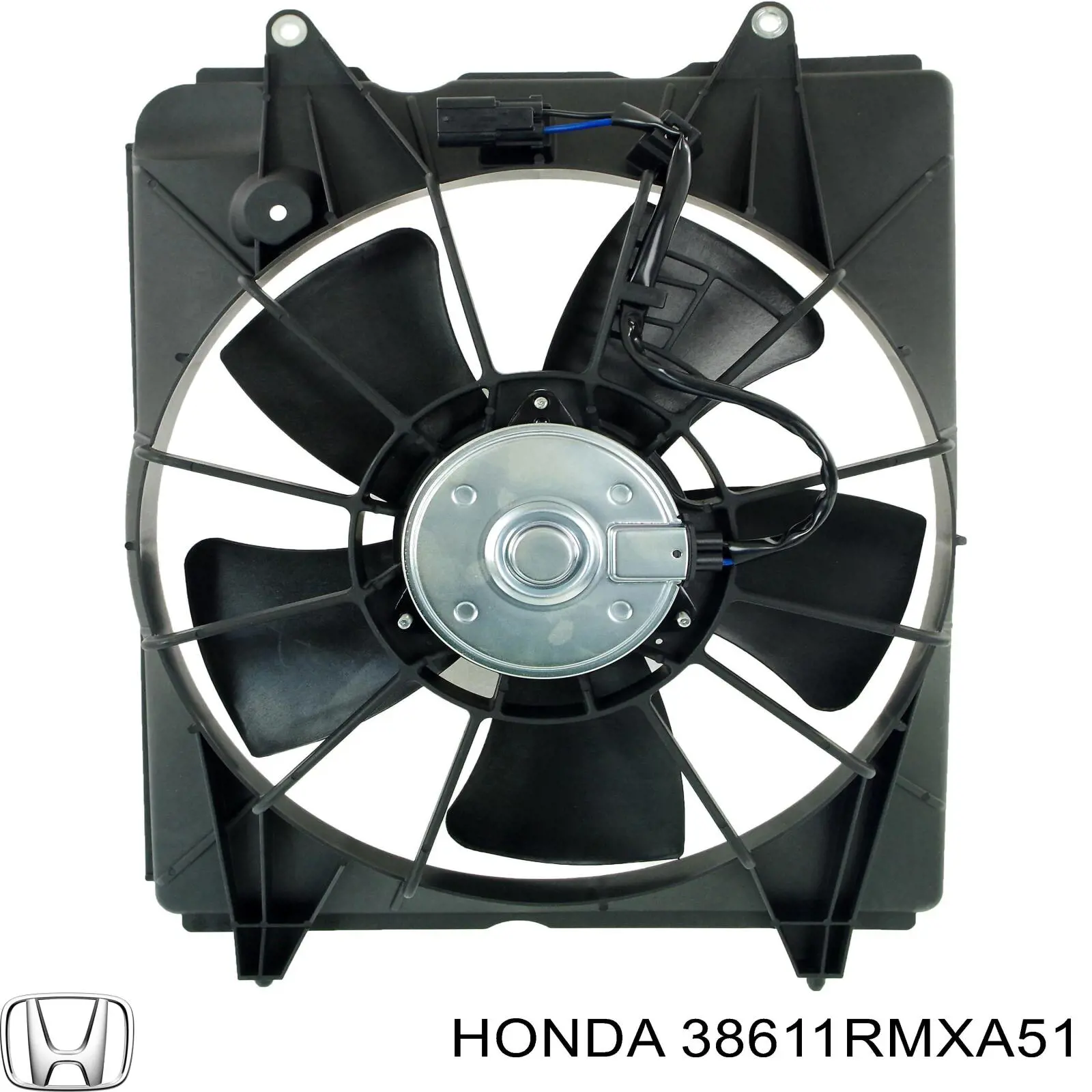 Rodete ventilador, refrigeración de motor para Honda Civic (FD1)
