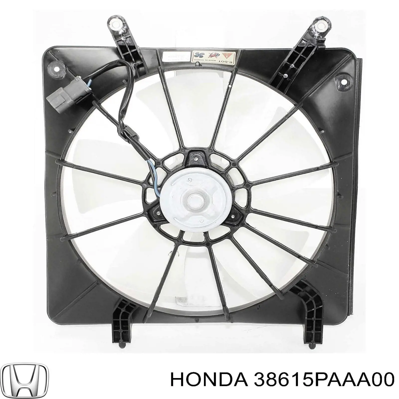 38615PAAA00 Honda ventilador, refrigeración del motor