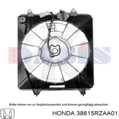 Ventilador, refrigeración del motor para Honda CR-V (RE)