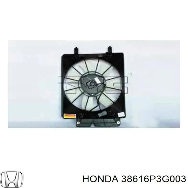 Comprar 38616P3G003 Honda Motor del ventilador del aire acondicionado