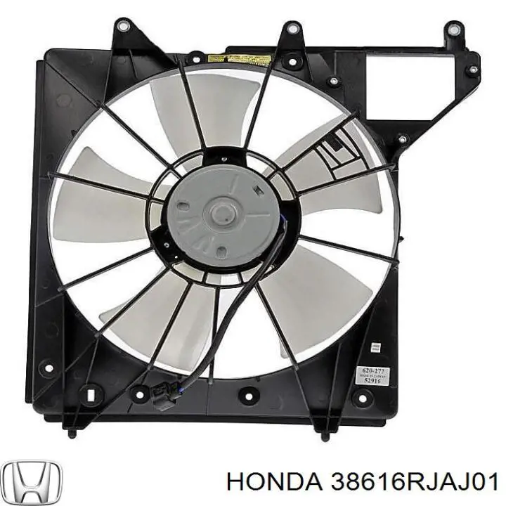 38616RJAJ01 Honda Motor del ventilador del sistema de acondicionamiento de aire