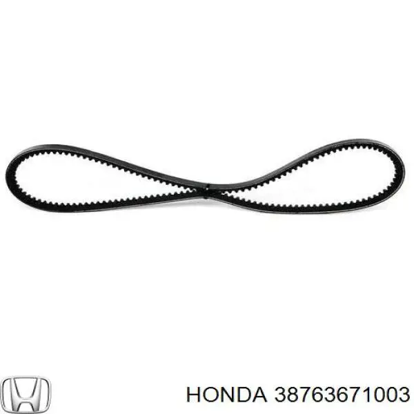 38763671003 Honda correa trapezoidal