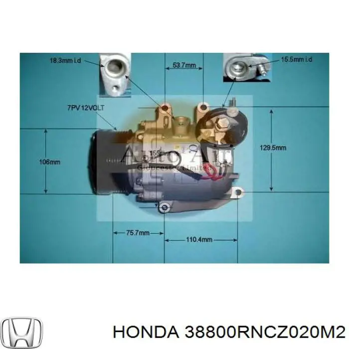 38800RNCZ020M2 Honda