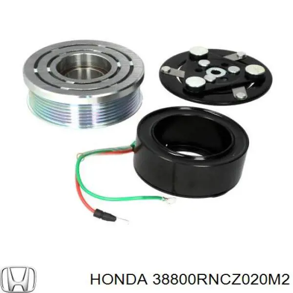 38810RNA024 Honda Polea del compresor de aire acondicionado