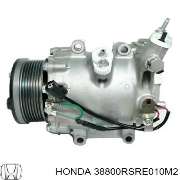 38800RSRE010M2 Honda compresor de aire acondicionado