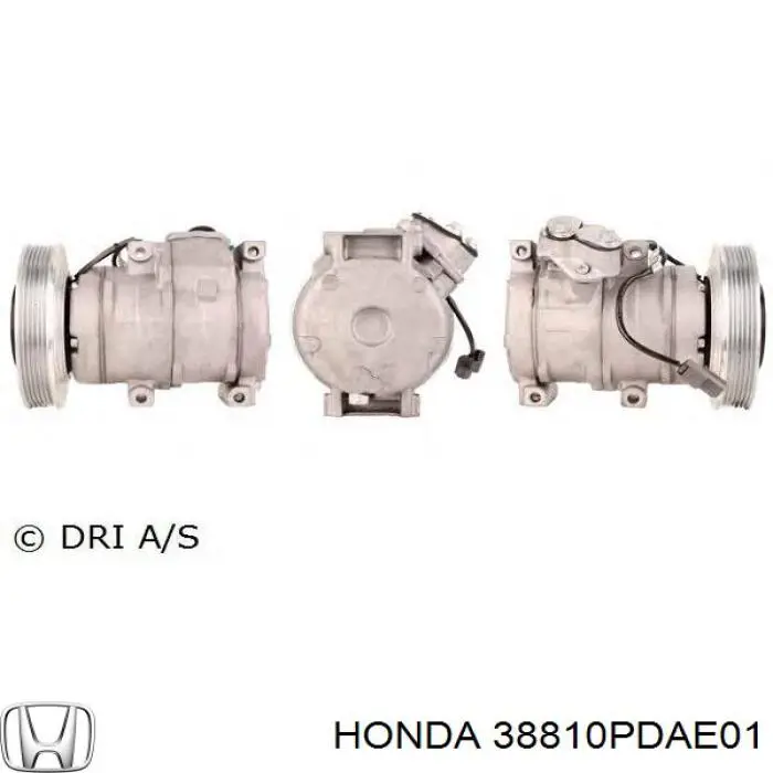 38810PDAE01 Honda compresor de aire acondicionado