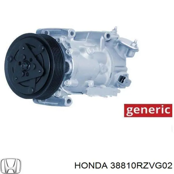 38810RZVG02 Honda compresor de aire acondicionado