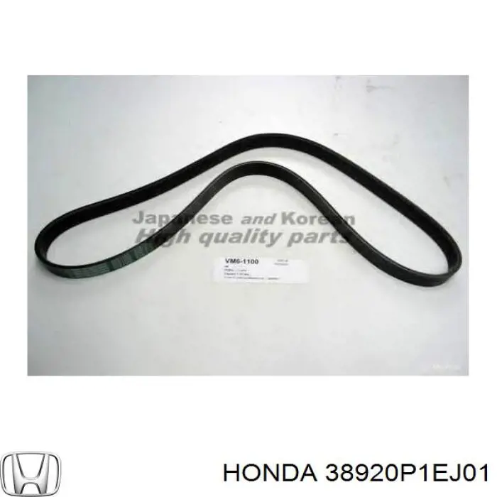 38920P1EJ01 Honda correa trapezoidal