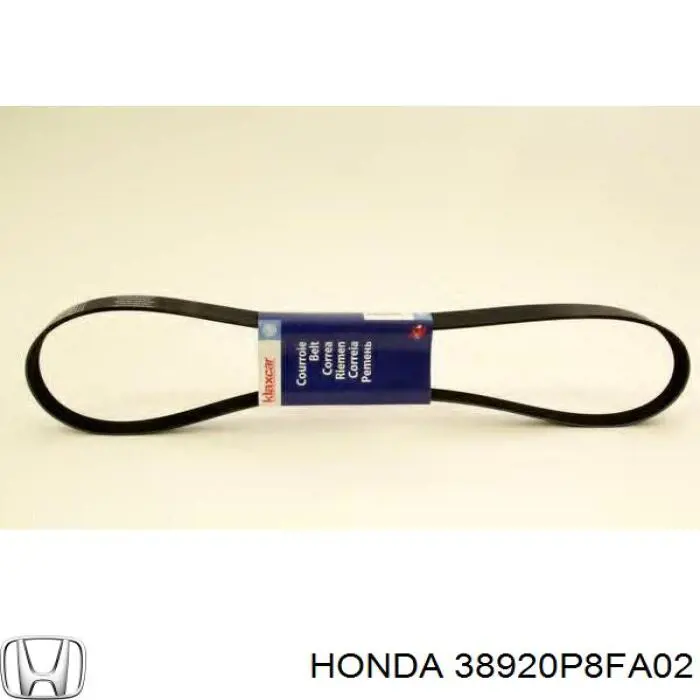 38920P8FA02 Honda correa trapezoidal
