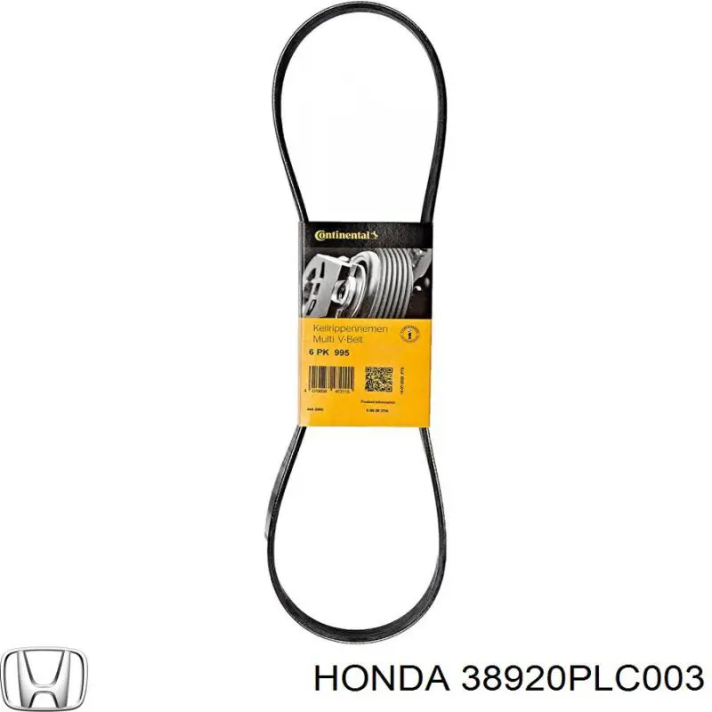 Correa accesorios Honda 38920PLC003