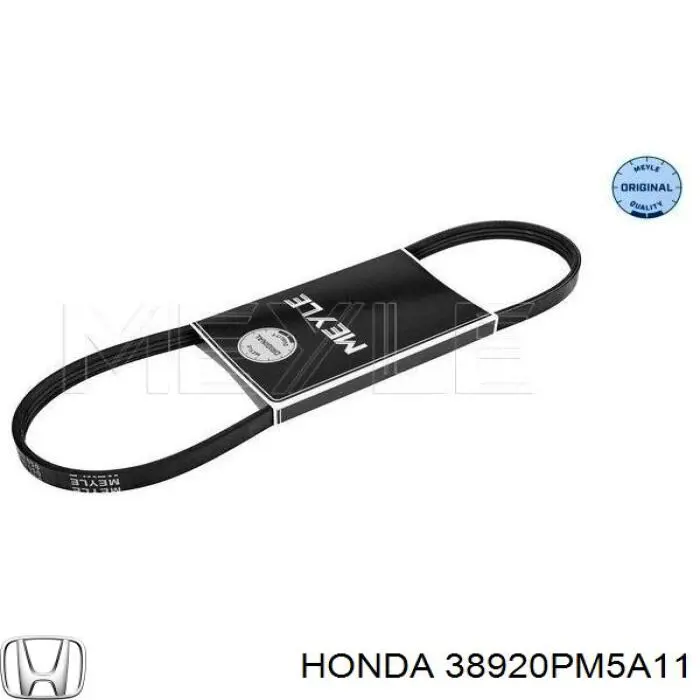 38920PM5A11 Honda correa trapezoidal