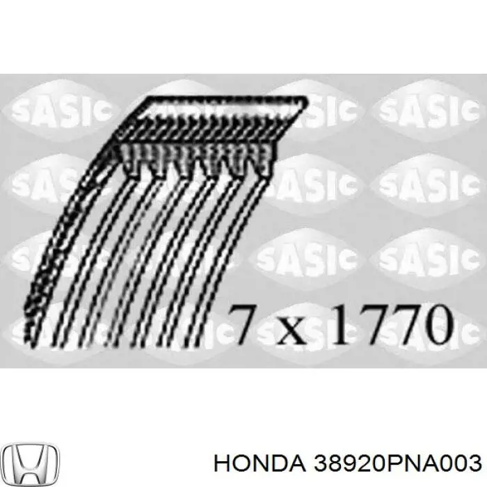 38920-PNA-003 Honda correa trapezoidal