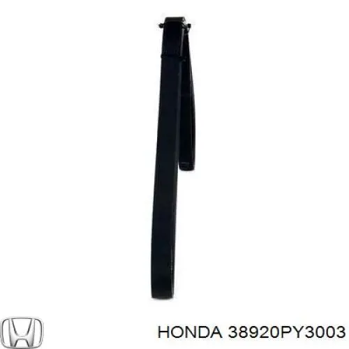 38920PY3003 Honda correa trapezoidal