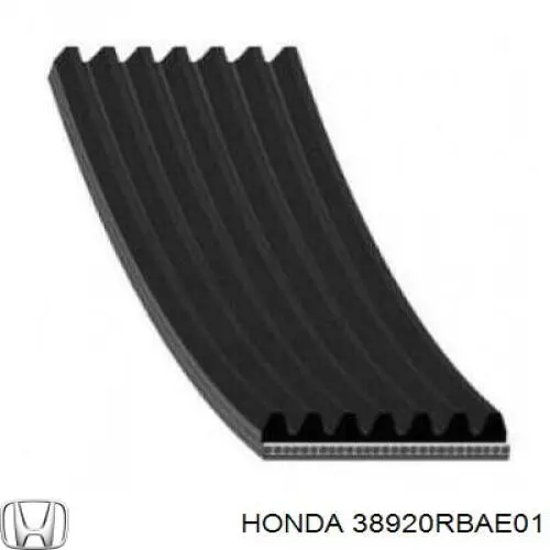 38920-RBA-E01 Honda correa trapezoidal