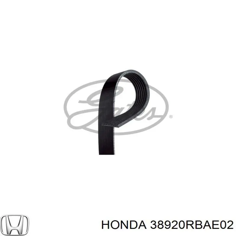 38920-RBA-E02 Honda correa trapezoidal