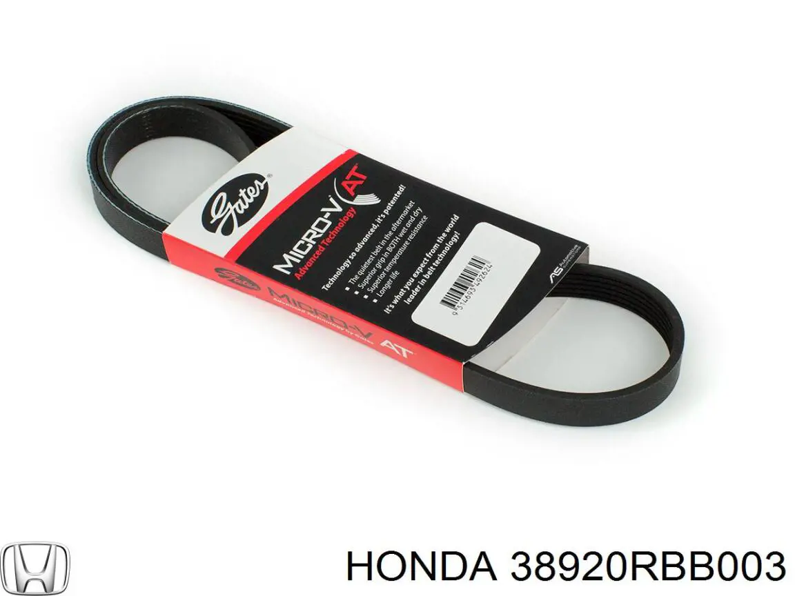 38920RBB003 Honda correa trapezoidal