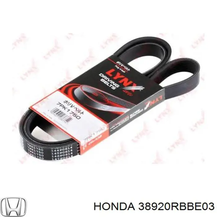 Correa de transmisión trapezoidal Honda 38920RBBE03 precio, desde 23,28 EUR