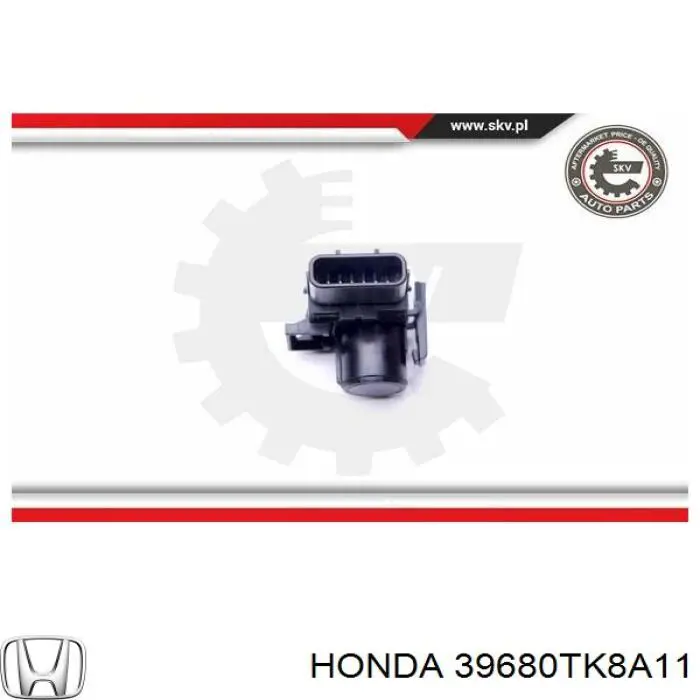 39680TK8A11 Honda sensor de aparcamiento trasero