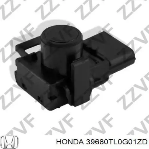 Sensor Alarma De Estacionamiento (packtronic) Frontal para Honda Accord (CW)