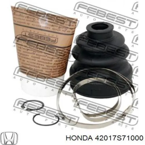 42017S71000 Honda Fuelle exterior del eje de transmisión trasero