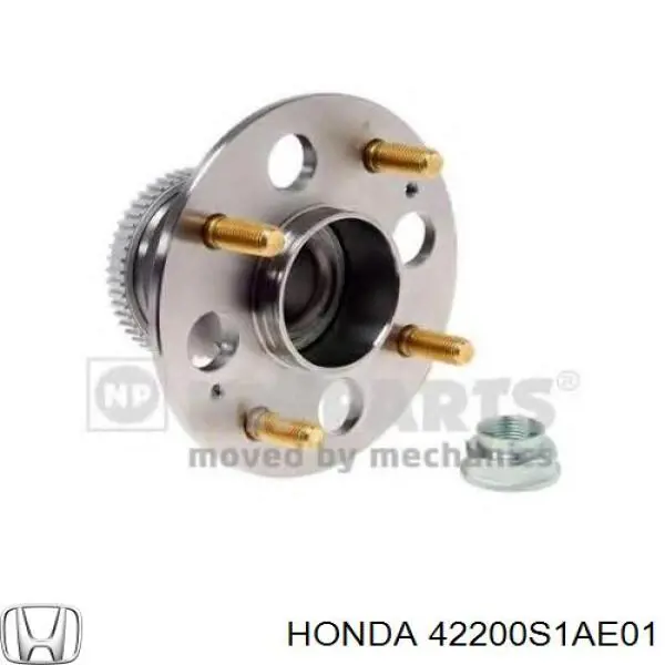 Cubo de rueda trasero 42200S1AE01 Honda