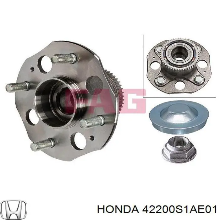Comprar 42200S1AE01 Honda Cubo de rueda, Eje trasero
