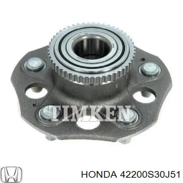 42200S30J51 Honda Buje de rueda trasero