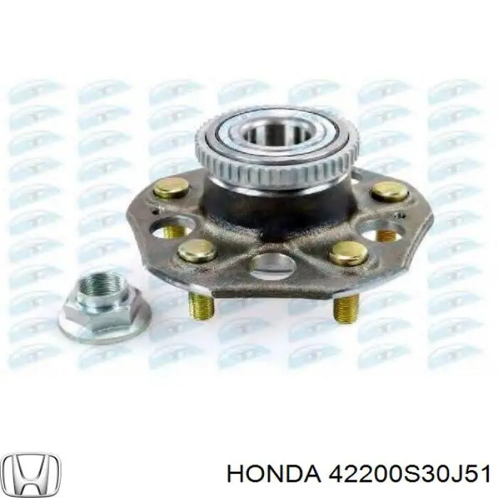 Buje de rueda Honda 42200S30J51 precio, desde 49,68 EUR